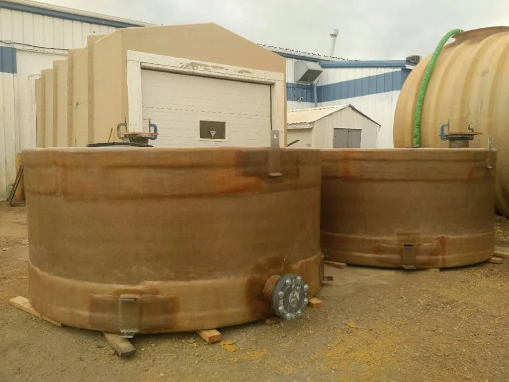 Above Ground Rainwater Collection Tanks