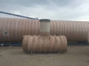 48″ D x 10′ L Potable Water Tank