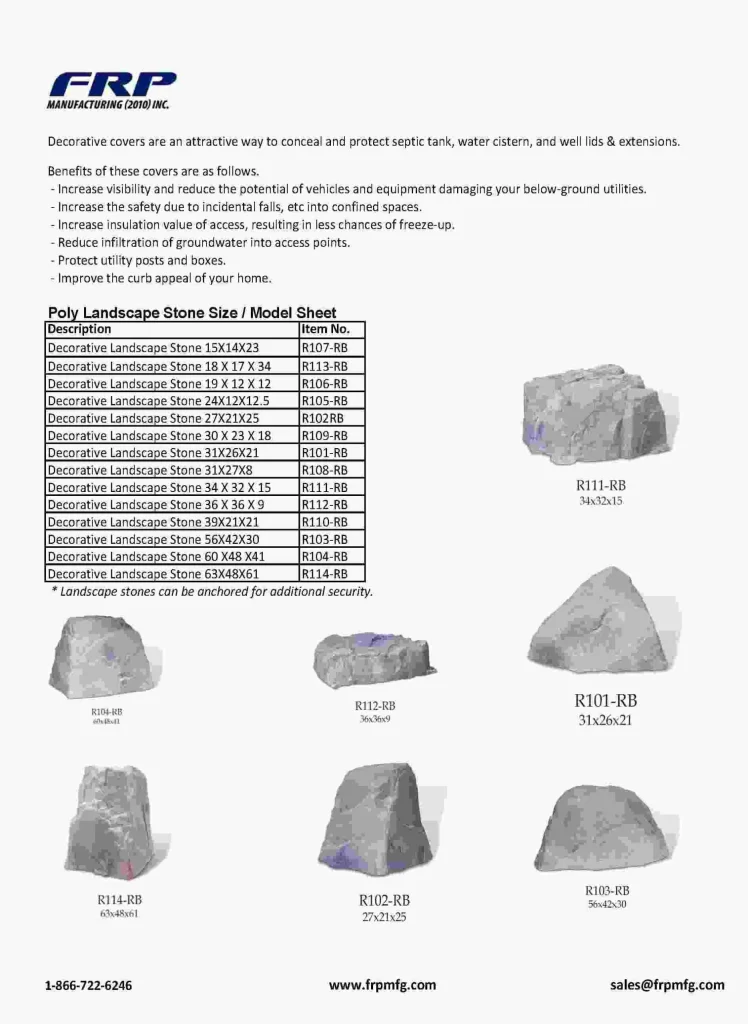 Landscape Stone Info Package