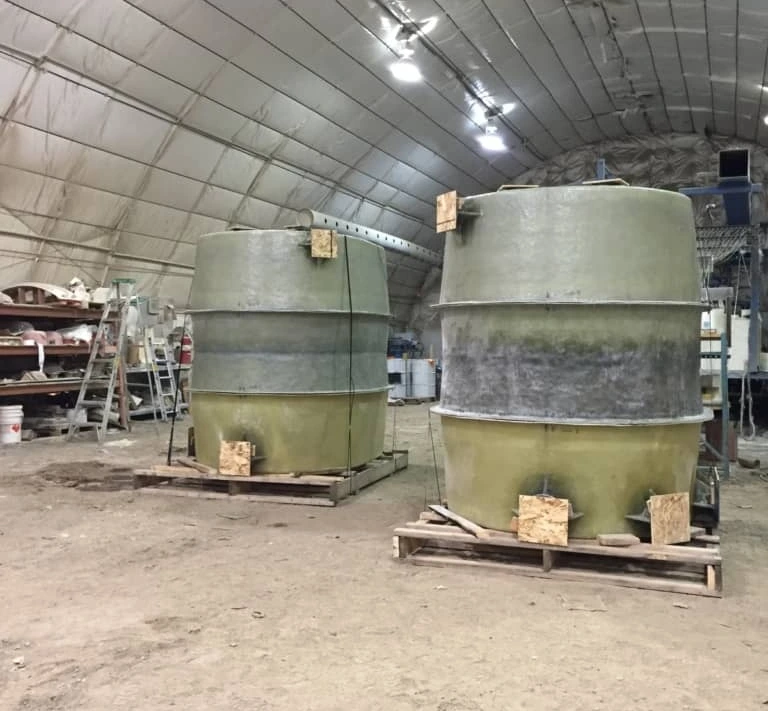 double wall fiberglass tanks